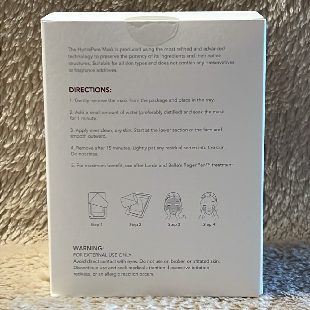 LORDE+BELLE Hydra-pure Masks - Picture 3 of 9
